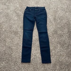 7 for All Mankind skinny jeans